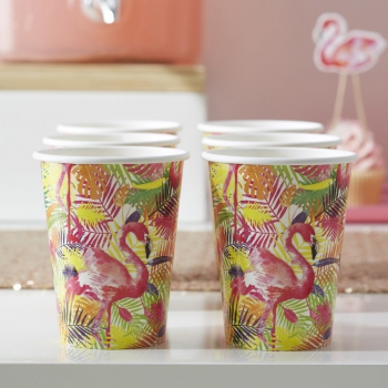 Party-Becher Flamingo Fun