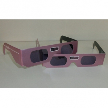 Rosa Brille - Herz