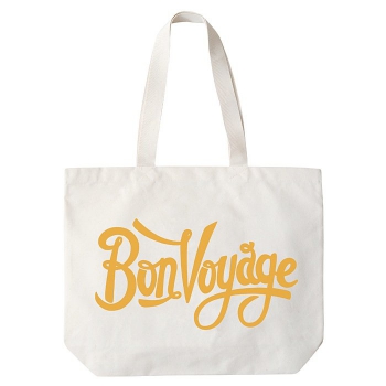 Strandtasche Bon Voyage - gelb