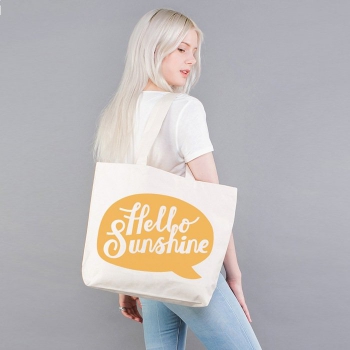 Strandtasche Hello Sunshine - gelb
