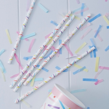 Strohhalme Sprinkles Pick & Mix - bunt