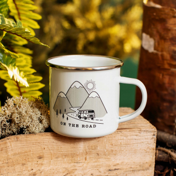 Tasse Emaille On The Road