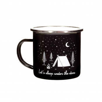 Tasse Emaille Let's sleep under the stars