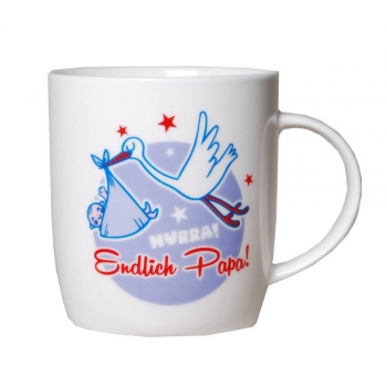 Tasse "Hurra! Endlich Papa!"