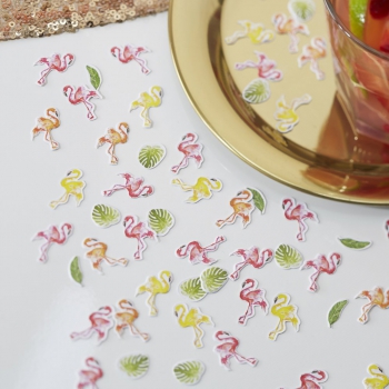 Tischkonfetti Flamingo Fun