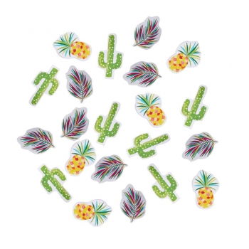 tischkonfetti-hot-summer-ananas-kaktus-1