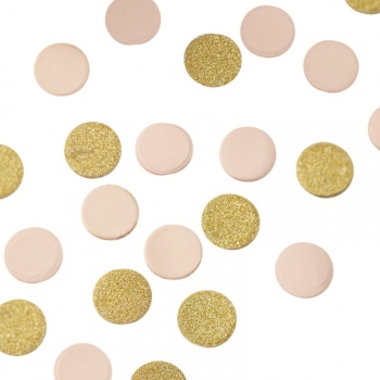 Tischkonfetti Pastel Perfection - gold/rosa