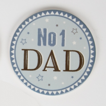 Untersetzer Best Dad - No 1 Dad