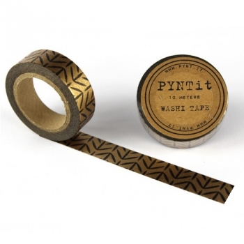 Washi Masking Tape Blätter - bronze