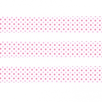 Washi Masking Tape Punkte - pink/rosa/weiß