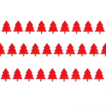 Washi Masking Tape Tannenbaum - rot/weiß
