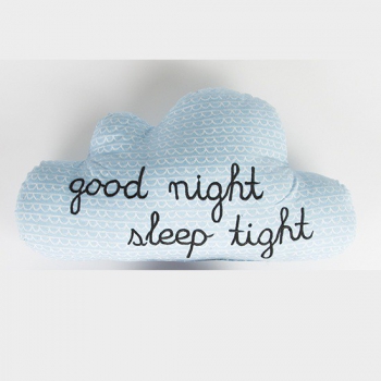 Wolkenkissen Good Night - blau