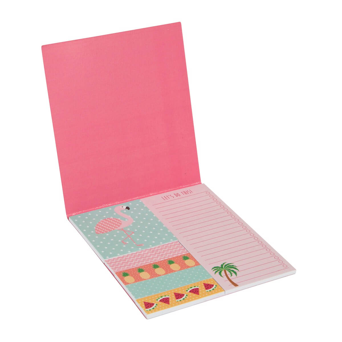 Tropical Summer Flamingo Sticky Note Set