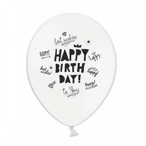 ballons-6-happy-birthday-best-wishes-schwarz-weiss-2