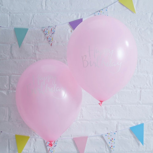 ballons-happy-birthday-pink