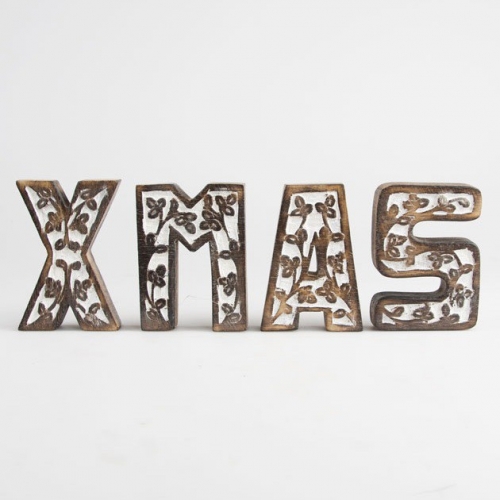 Buchstaben Weihnachtsdeko XMAS