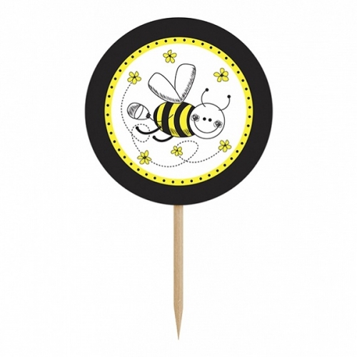Cupcake Sticks Biene