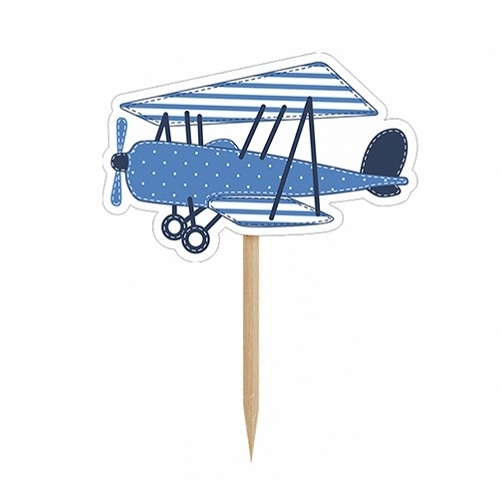 Little Plane Cupcake Toppers