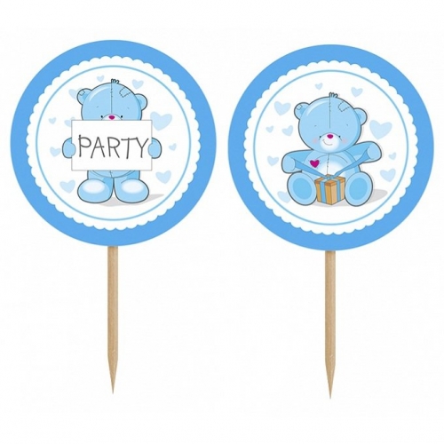 Cupcake Sticks Teddybär