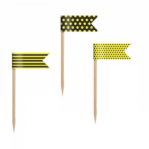cupcake-topper-flaggen-schwarz-gelb-1