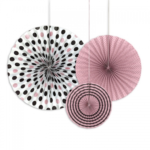 dekofaecher-3er-set-rosa-weiss-schwarz-sweets