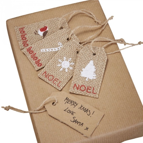 Geschenkanhänger Set - Vintage Noel
