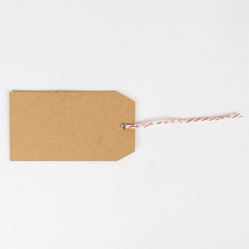 Geschenkanhänger 15er Set Weihnachten - rot