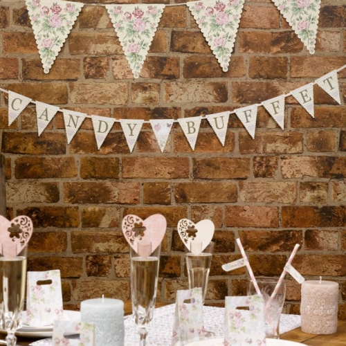 Girlande Candy Buffet With Love
