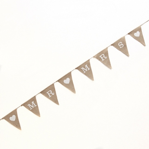 Girlande Mr & Mrs Vintage