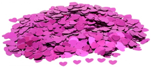 Konfetti kleine Herzen - pink