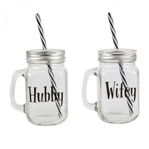 mason-jar-set-hubby-wifey