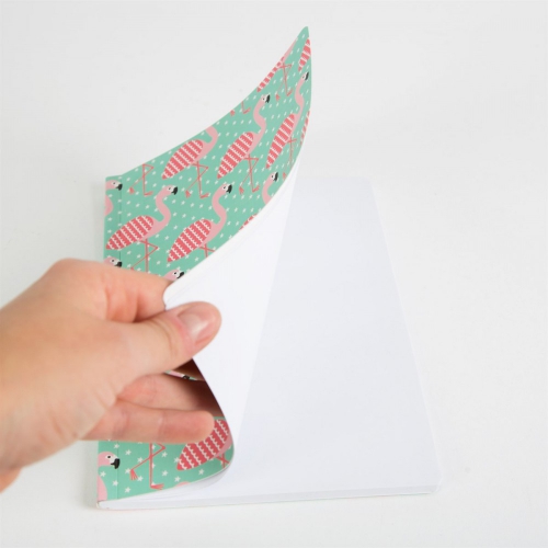 Tropical Summer Flamingo A5 Notebook