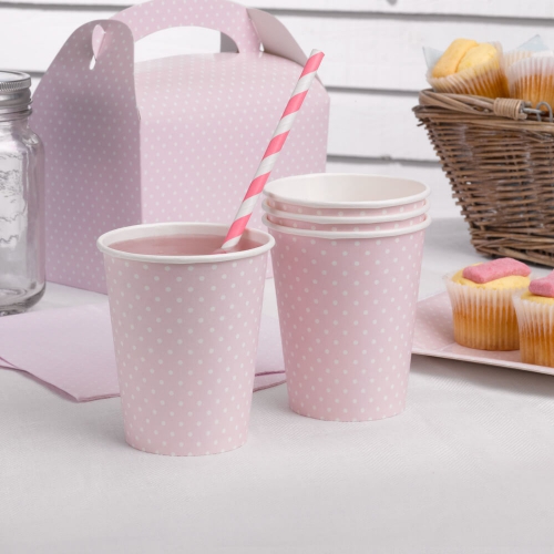 party-becher-punkte-weiss-rosa-1