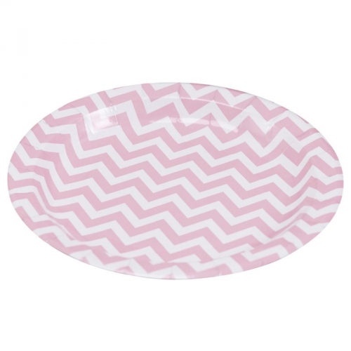 Party-Teller Chevron Divine - rosa