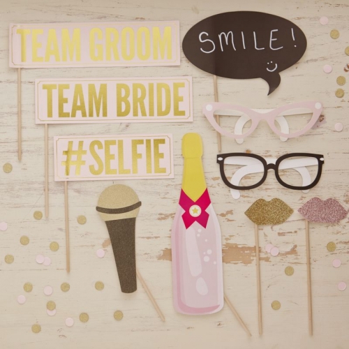 Photo Booth Party Set - Pastel Perfection