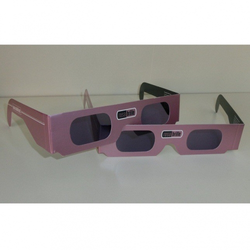 Rosa Brille - Herz