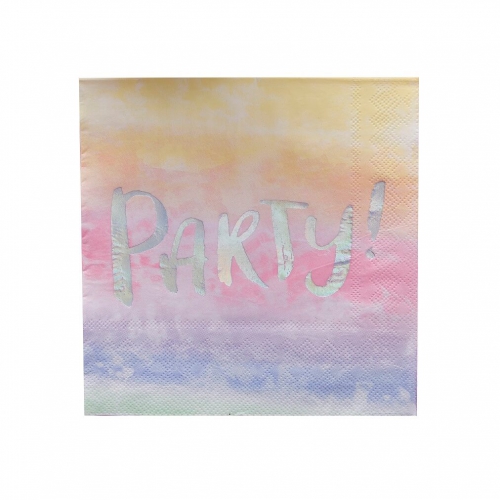 servietten-party-irisierend-rainbow-1