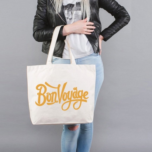 Strandtasche Bon Voyage - gelb