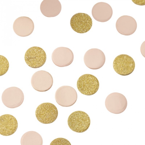 Tischkonfetti Pastel Perfection - gold/rosa