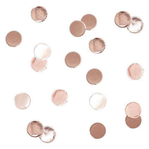 Konfetti Kreise Team Bride - roségold