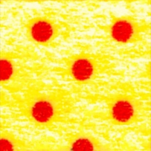 Washi Masking Tape Punkte - rot/gelb