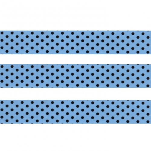 Washi Masking Tape Dots - black/blue