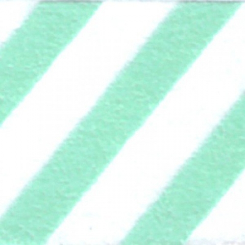 Washi Masking Tape Stripes - mint/white