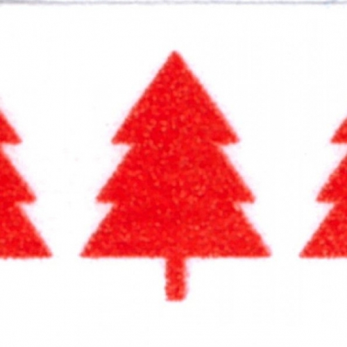 Washi Masking Tape Tannenbaum - rot/weiß