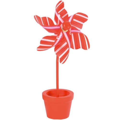 Windmühle Rot-Orange