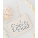 Clutch Bridesmaid - grau