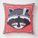 Waschbär Kissen Indianer