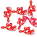 Konfetti Love - rot