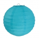Lampions 2er Set 30cm - türkis
