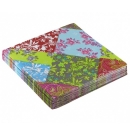 Papierservietten Patchwork - bunt